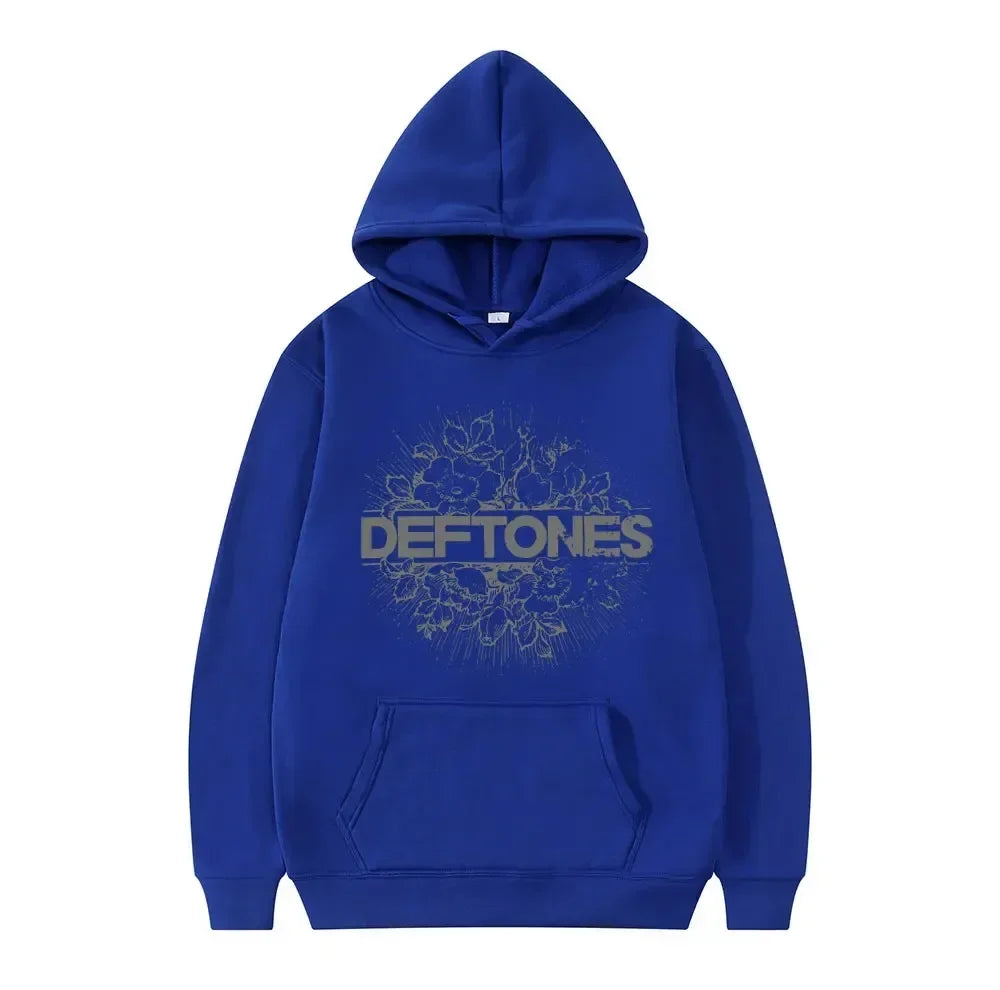 Oversized Unisex Hoodie - Retro Punk, Polyester, Street