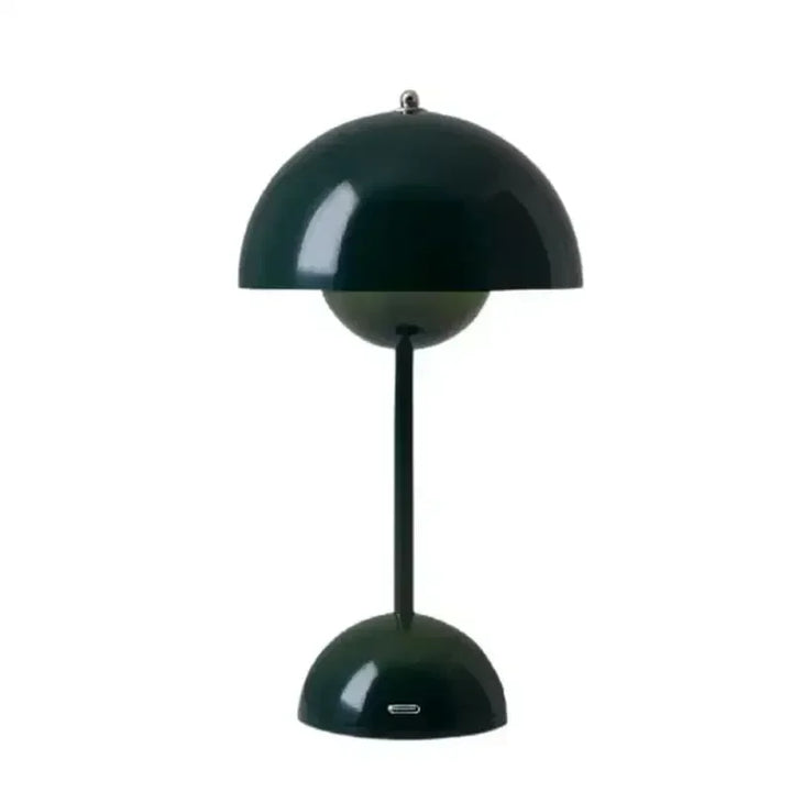 Rechargeable Table Lamp Nordic Flower Bud With Iron Touch Switch Fall 2026 Home Decor For Bedroom Or Nightstand