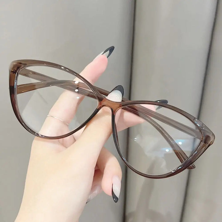 Blue Light Glasses Y2K Retro Oval Frame Eyeglasses For Reading And Computer Use, TikTok Viral 2026