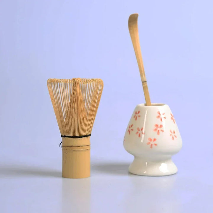 Matcha Bamboo Tea Set 3Pc Japanese Tea Tools Eco Friendly