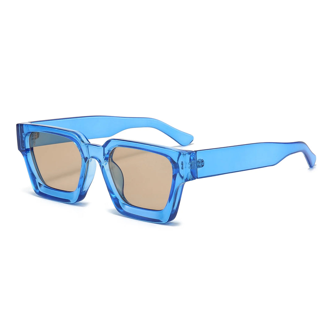 Sunglasses Square Frame Retro Unisex Shades Fall 2026 Trend UV400 Protection Gift