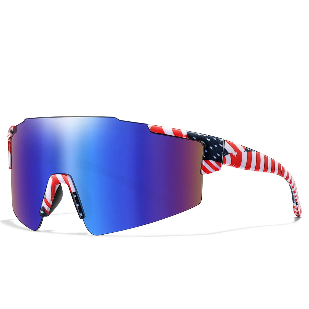Lightweight unisex sports sunglasses – UV400 polycarbonate lenses, cycling, running, fishing
