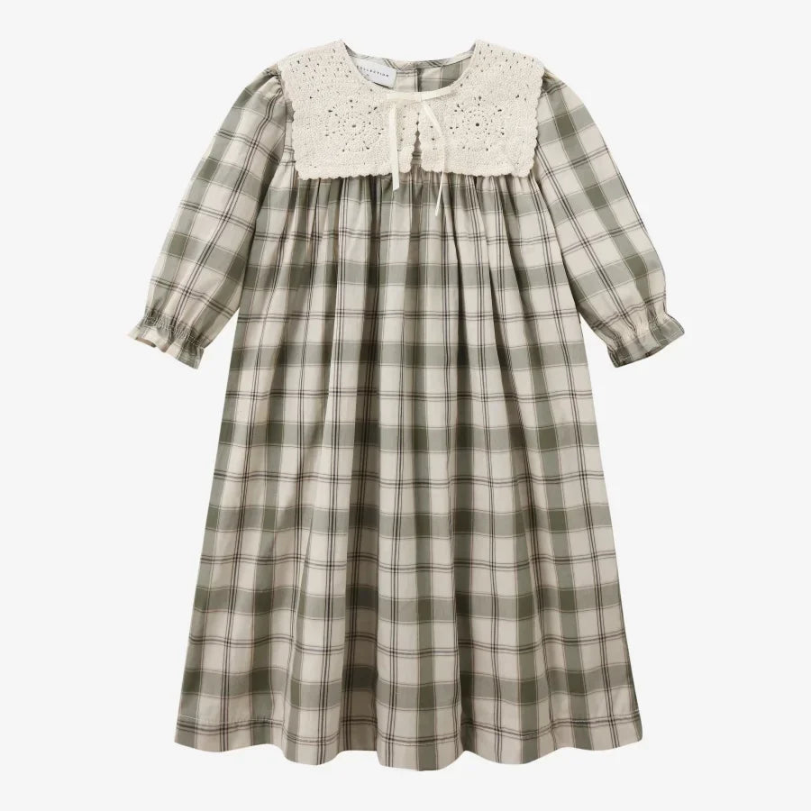 Soft Unisex Kids’ Matching Outfits – Plaid Grid, Floral, 100% Cotton, Summer Casual Wear