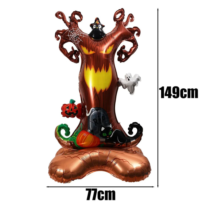 Halloween Balloons Giant Foil Standee Party Decor 2025