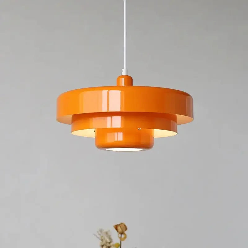 Pendant Lamp Retro Danish Chandelier - Fall 2026 Decor for Cafes and Homes, Cozy Ambient Lighting