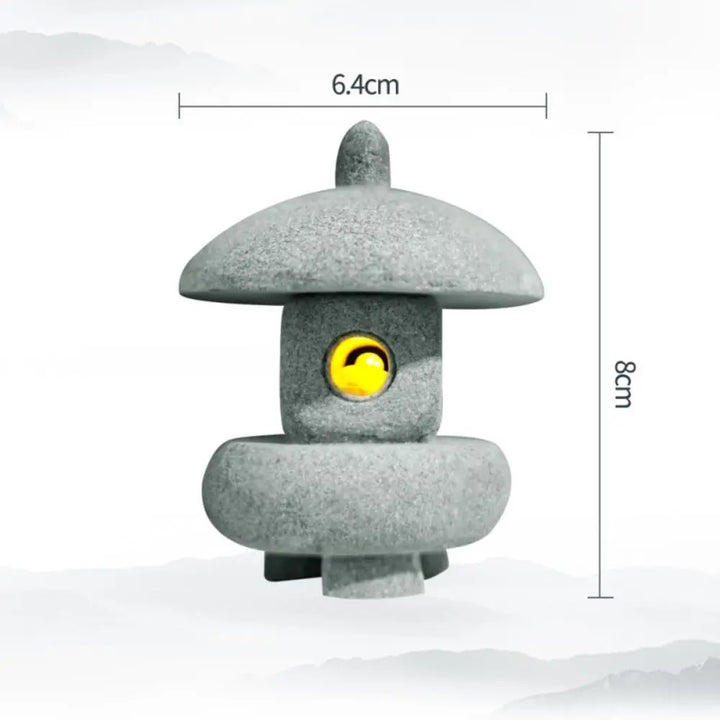 Pagoda Lantern Garden Statue Zen Yard Light Miniature Lamp for Micro Landscape Decor Fall 2026 Trend
