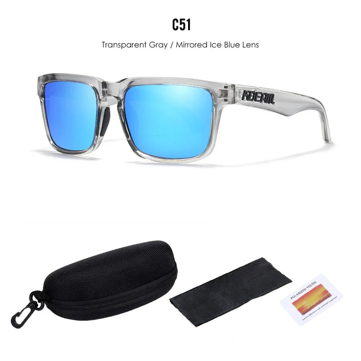 Polarized Sunglasses Unisex Outdoor Eyewear Summer 2026 Trend Mirror Lens Lightweight UV Protection Gift Idea