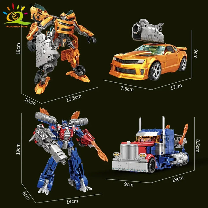 Transformer Toys 2 In 1 Robot Car Action Figures Back To School 2025 TikTok Viral Gift For Kids
