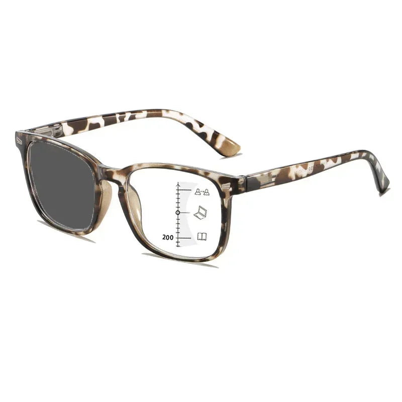 Photochromic Reading Sunglasses Multifocal Glasses Fall 2026 Color Changing Progressive Presbyopia Lenses Outdoors