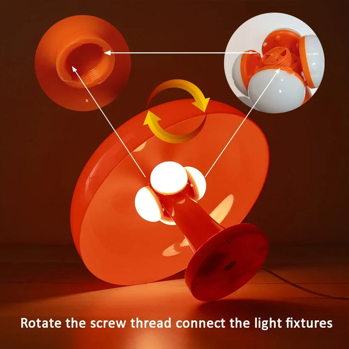 LED Table Lamp Mushroom Desk Lamp TikTok Viral Fall 2026 Home Decor Gift Idea For Cozy Bedrooms
