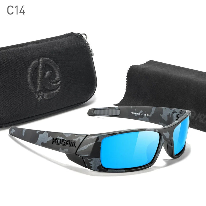 Photochromic Sunglasses All-Black Frame Fishing Sunglasses Summer 2026 Night Driving Comfort Case Included