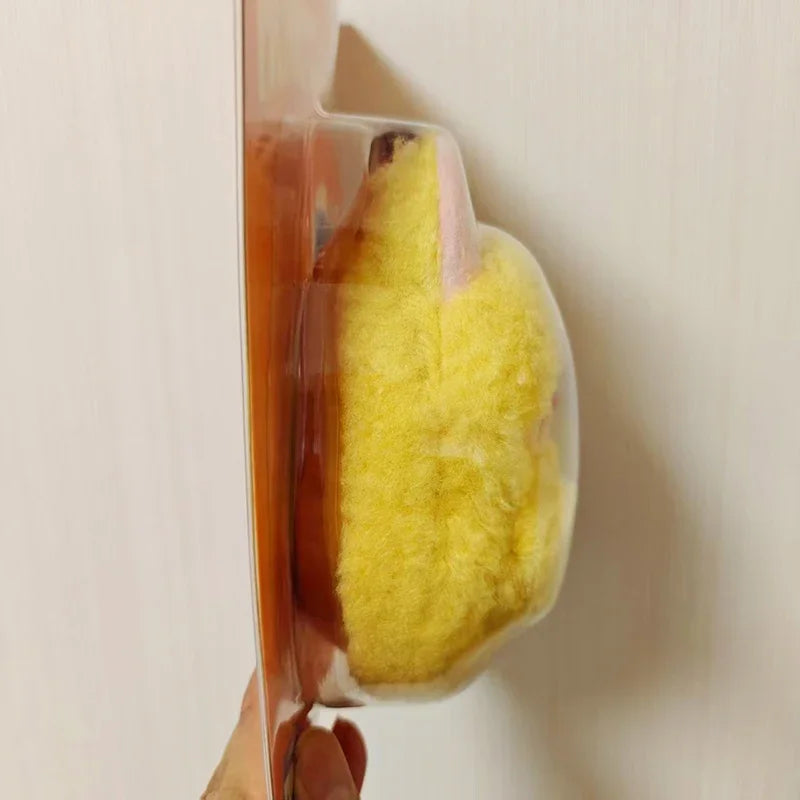 Tempura Shrimp Plush Earphone Bag Keychain Accessory