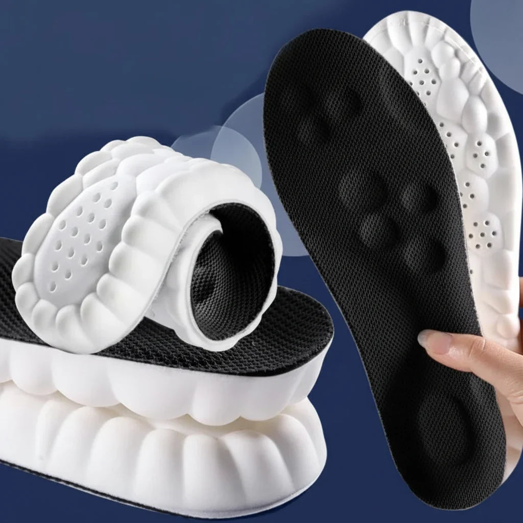 Sport Latex Insoles with Arch Support – Breathable Cushion Plantar Fascia Insole