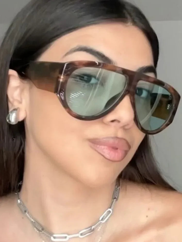 Sunglasses Oversized Hip Hop Shades Unisex Designer Eyewear UV400 Protection Fall 2026 Trend