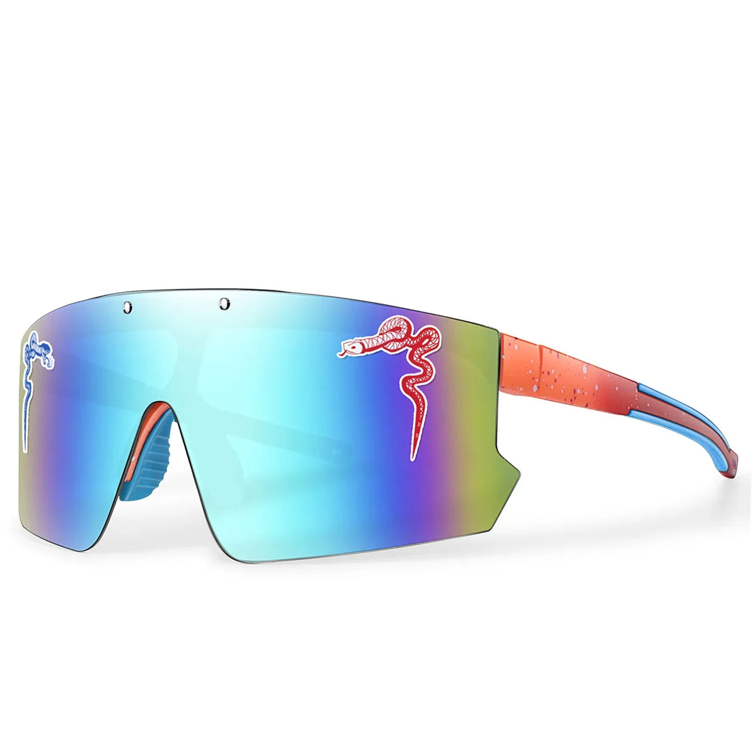 Lightweight unisex sports sunglasses – UV400 polycarbonate lenses, cycling, running, fishing