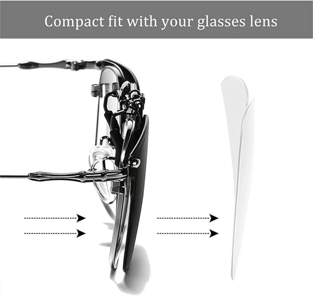 Clip-On Sunglasses Polarized UV400 Flip Up Clip Night Vision Clip Universal Goggles For Driving And Fishing Summer 2026