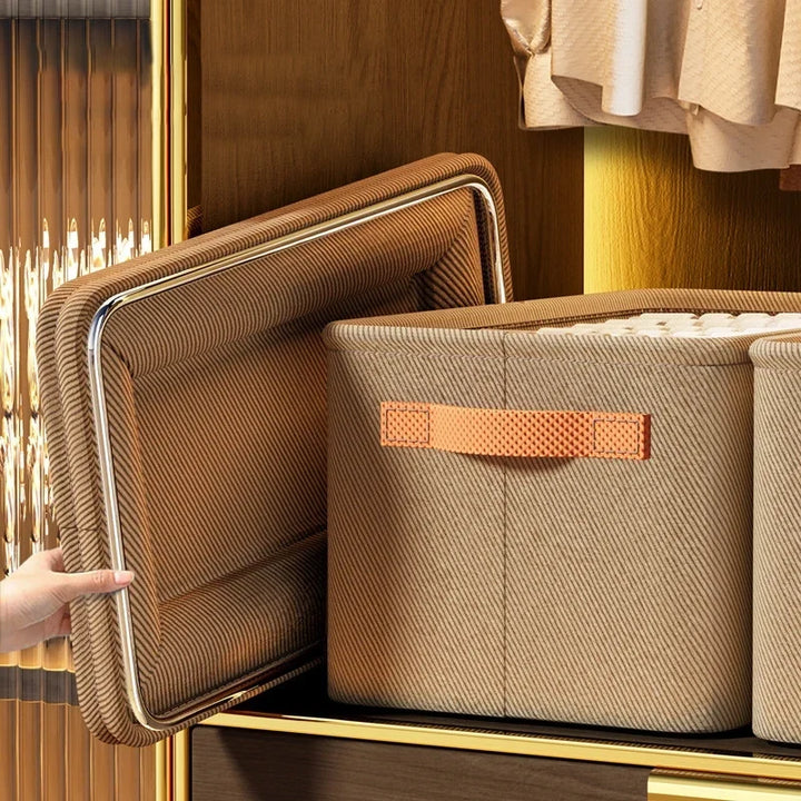Collapsible Clothing Organizer - Home Organizers for Trousers &amp; Clothes Storage
