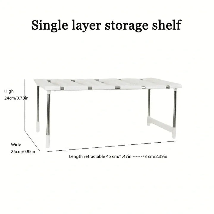 Stackable Sink Organizer Shelves - Home Organizers for Kitchen &amp; Bathroom Storage Solutions