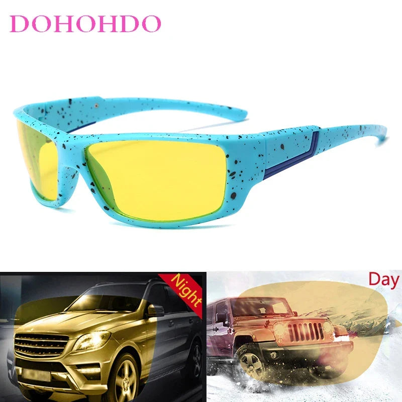 Night Vision Sunglasses Polarized Eyewear Fall 2025 Vision Enhancement for Night Driving UV400