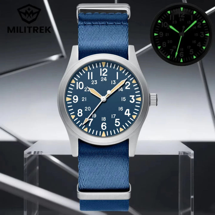 Military Quartz Field Watch 37mm Sapphire Fall 2025