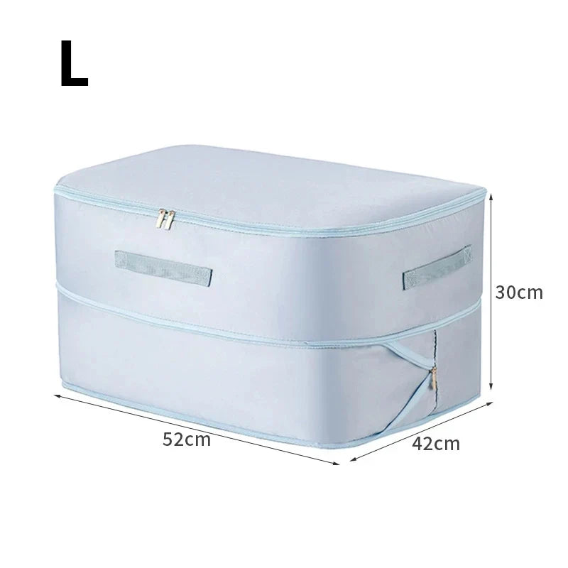 Large Capacity Compression Storage Bag - Home Organizers for Clothes &amp; Quilts, Moisture-Proof
