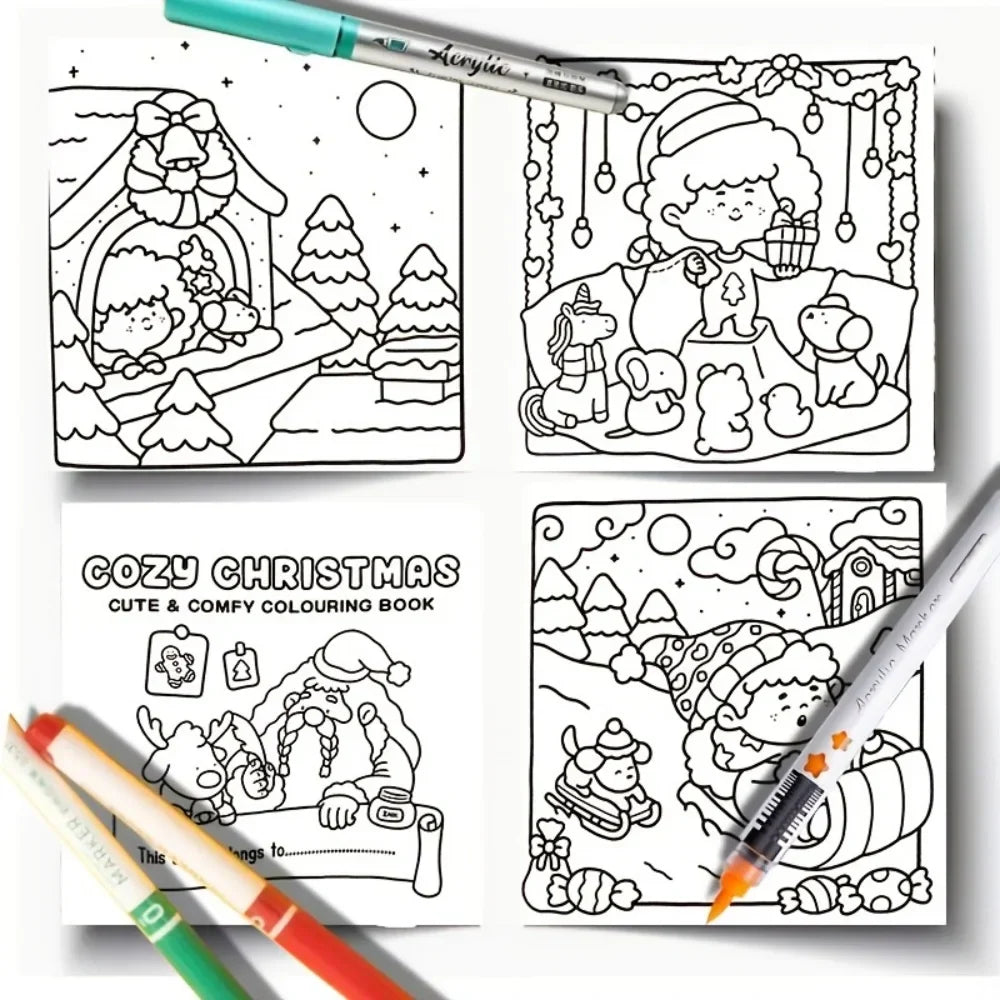 Christmas colouring Book For Kids - Mindful Fun, Family Bonding Holiday Gift 2025