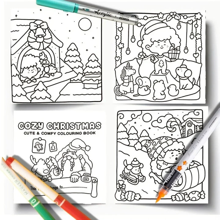 Christmas colouring Book For Kids - Mindful Fun, Family Bonding Holiday Gift 2025