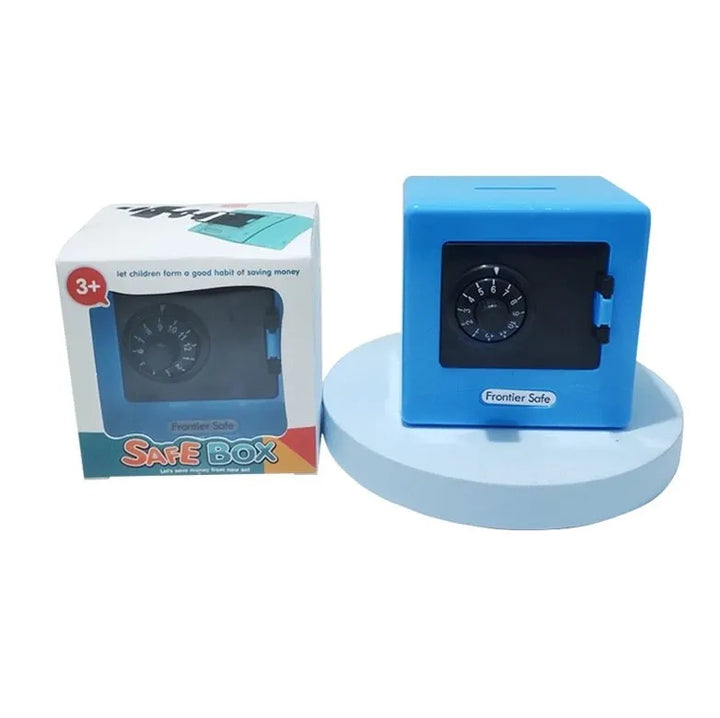 Mini Bank Money Box Retro ATM - Automated Cash Saving Box, Secure Rotating Password, Perfect Christmas Gift