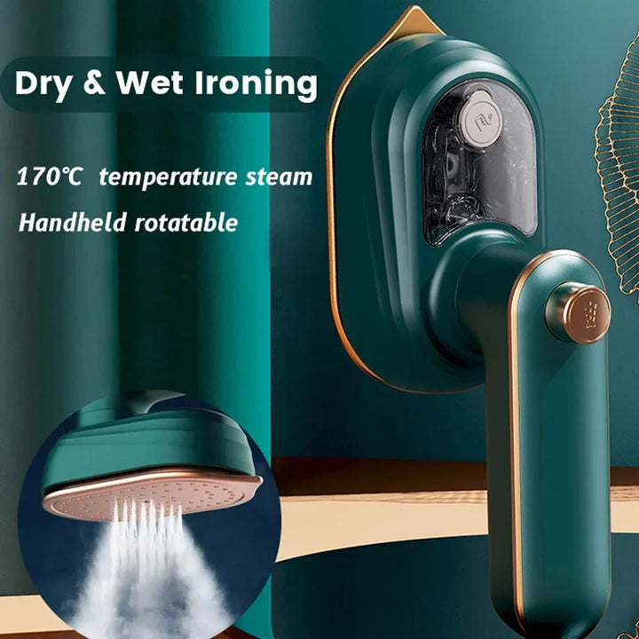 Garment Steamer Handheld Portable Travel Iron 170C Steam 1500W Wet And Dry Ironing Foldable Fall 2025