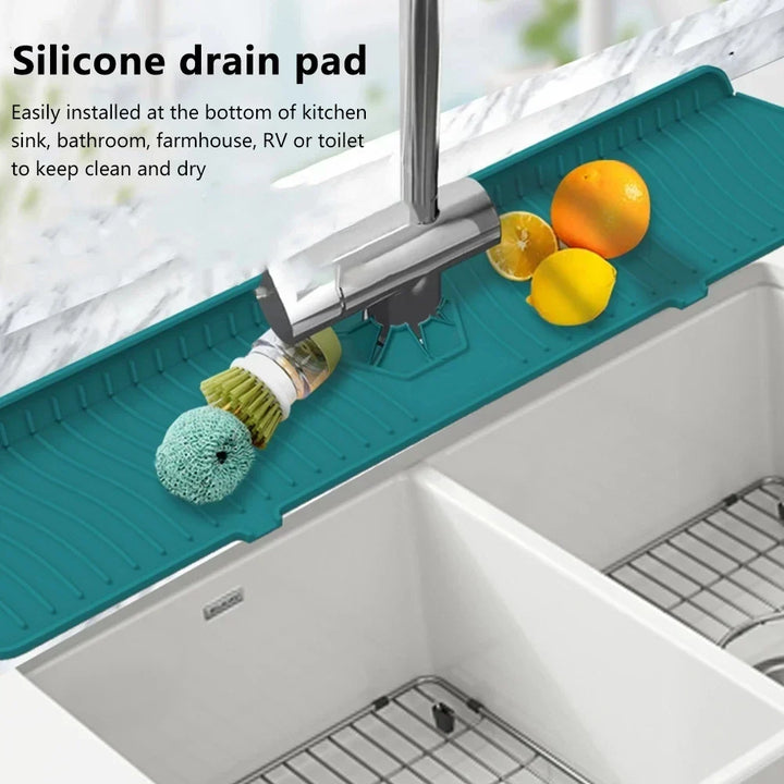 Sink Splash Guard Silicone Mat Countertop Protector