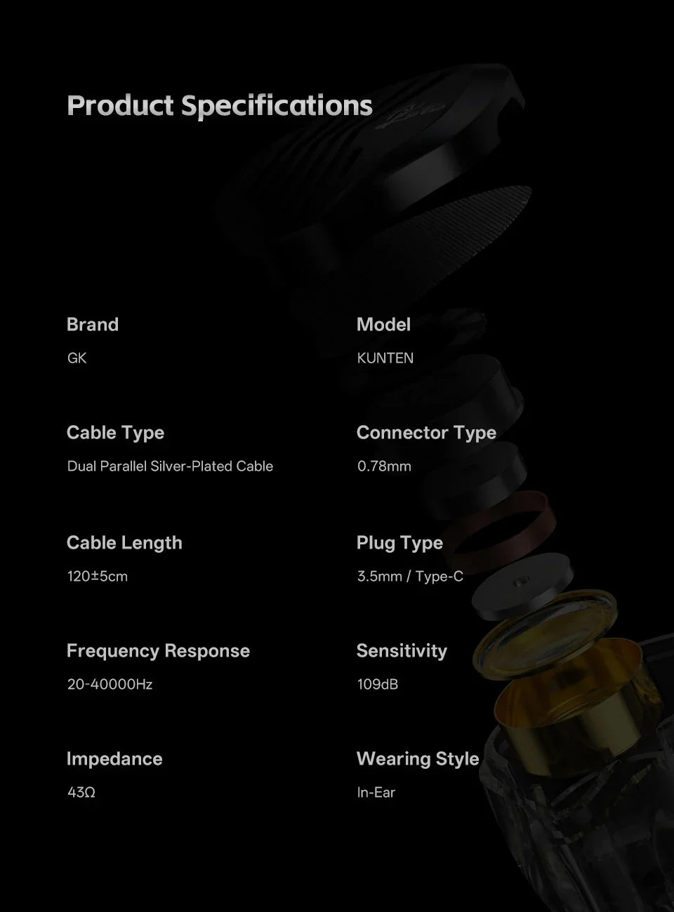 Earphones Dynamic Driver HiFi Earbuds With Detachable Cable For DJ Use Summer 2026 Trend