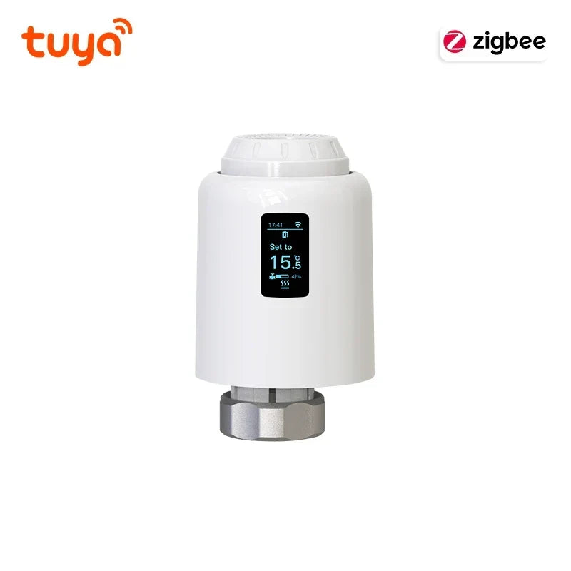 Smart Thermostatic Radiator Valve WiFi Radiator Thermostat Fall 2025 Smart Home Voice Assistant Ready