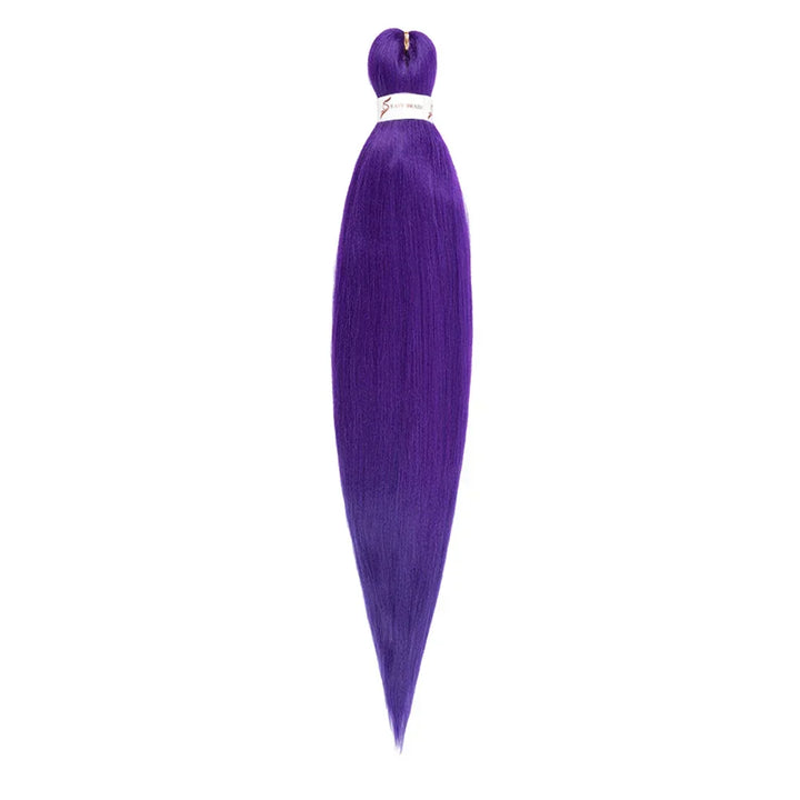 Pre-Stretched Braids Synthetic Ombre Yaki Texture Extensions