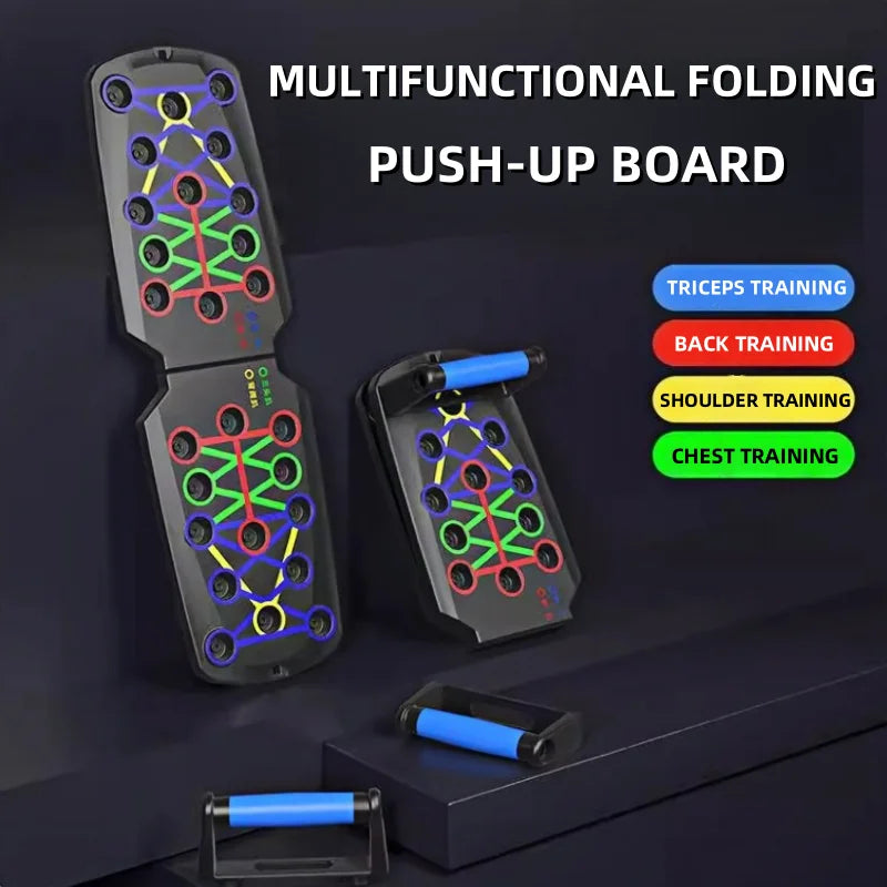 Push Up Board Foldable 28 Modes Home Workout Trainer