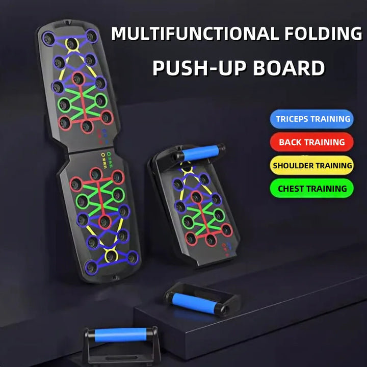 Push Up Board Foldable 28 Modes Home Workout Trainer