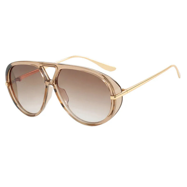 Oversized Sunglasses Vintage Luxury Frame Summer 2026 Trend CE Certified Gift Idea