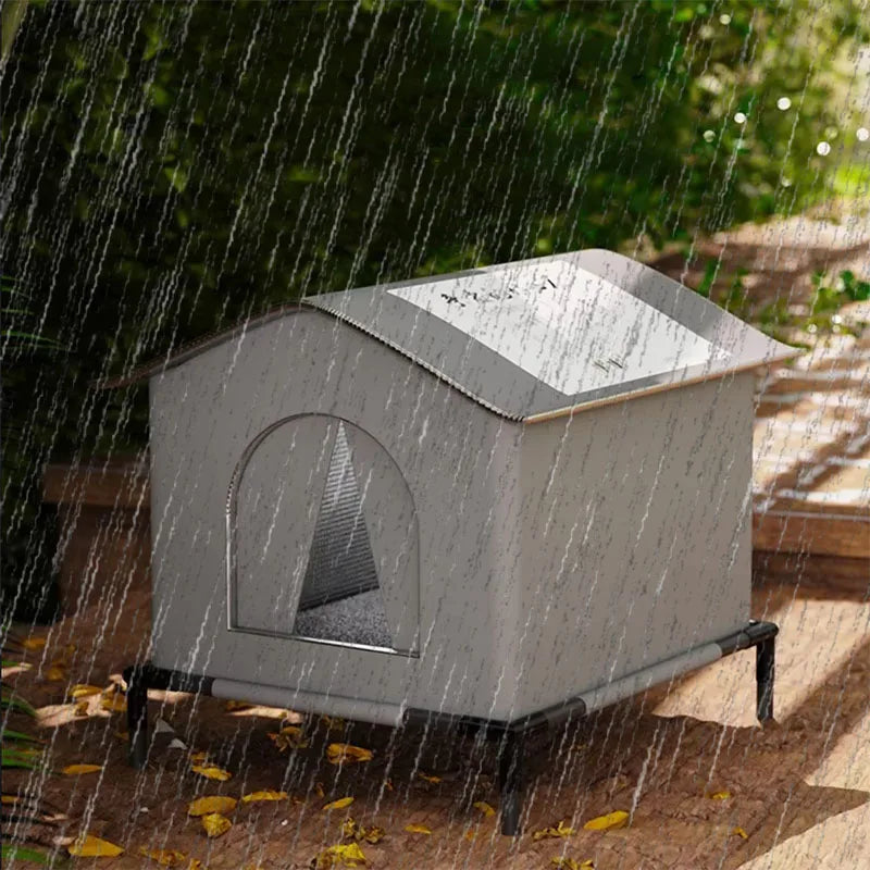 Pet House Waterproof Outdoor Shelter For Small Dogs And Cats Foldable Winter 2026 Warm Cave Bed Washable