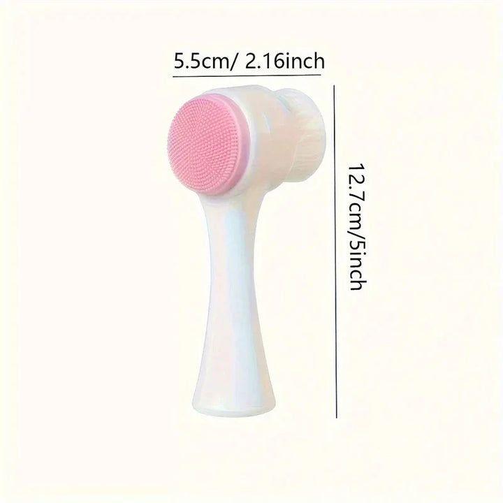 Silicone Pet Paw Cleaner &amp; Massage Brush - Dual-Sided Dog Grooming Tool for Healthy Coats