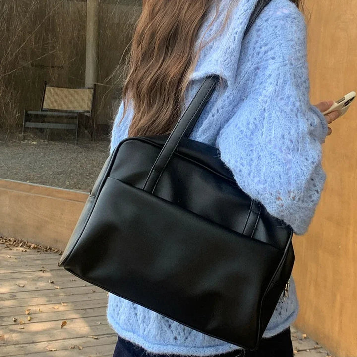 Tote Bag Texture Large Capacity Everyday Carry, Commuting Friendly Autumn Winter 2026 Trend