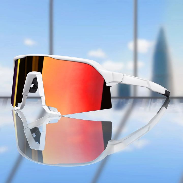 Lightweight unisex sports sunglasses – UV400 polycarbonate lenses, cycling, running, fishing