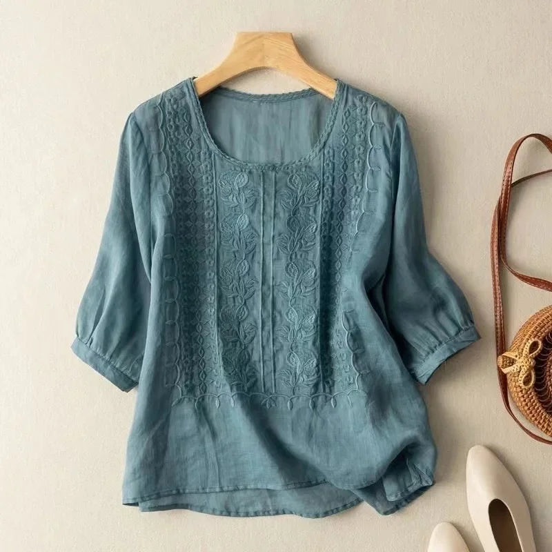 Elegant Embroidered Women&