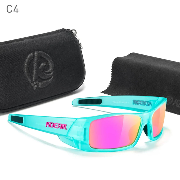 Photochromic Sunglasses All-Black Frame Fishing Sunglasses Summer 2026 Night Driving Comfort Case Included