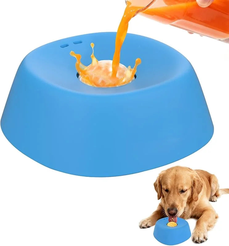Anti-Choking Slow Feeder Dog Bowl – Non-Slip Lick Mat 3/4 Cup Liquid Treat Holder for Dogs 2026