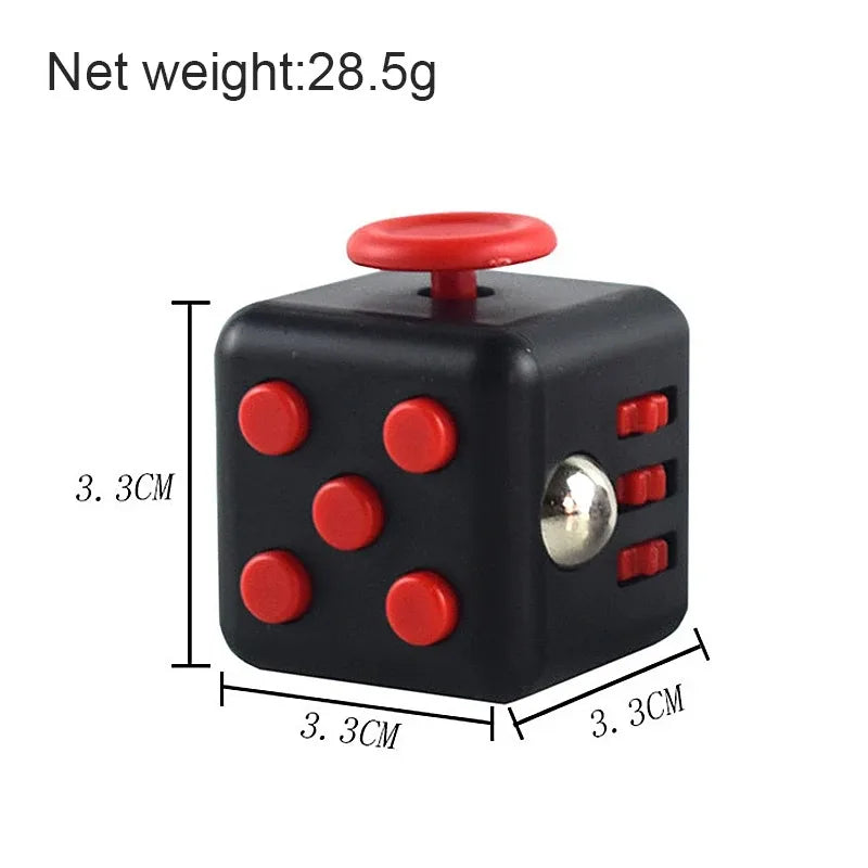 Fidget Cube Stress Relief Toy Sensory Dice For Focus