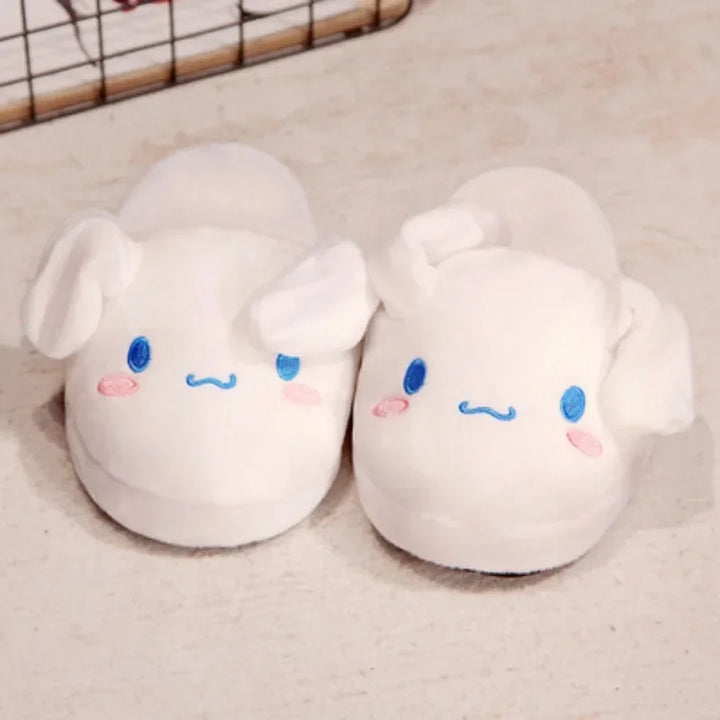 Cinnamoroll Cotton Slippers With Moving Ears For Couples