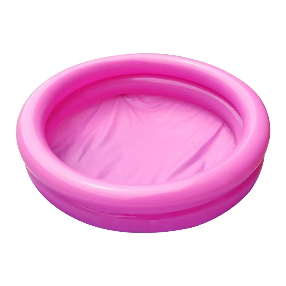 Inflatable PVC Garden Pool for Kids 0-3 Years, Round 60x14cm Puncture Resistant Summer Water Play Basin