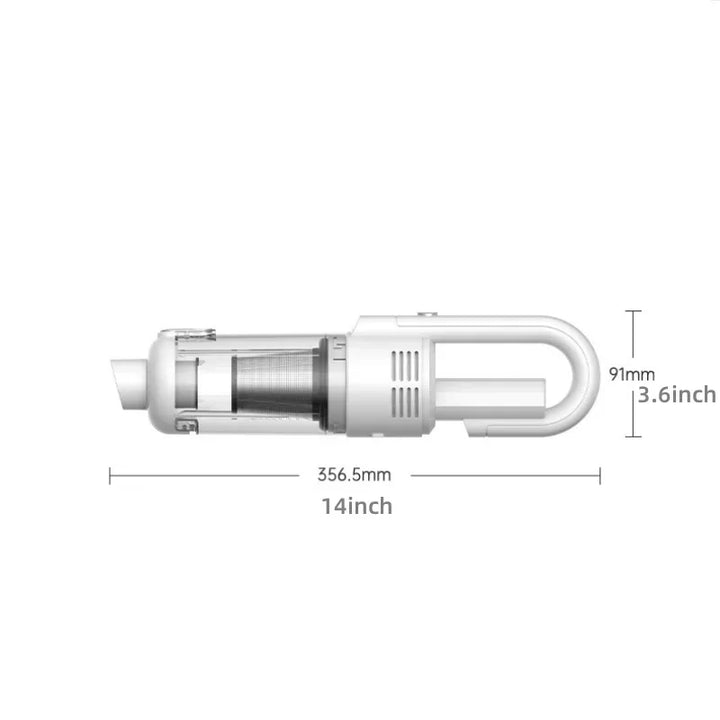 Powerful Wireless Handheld Vacuum Cleaner - Suction for Household Cleaning &amp; Car Use
