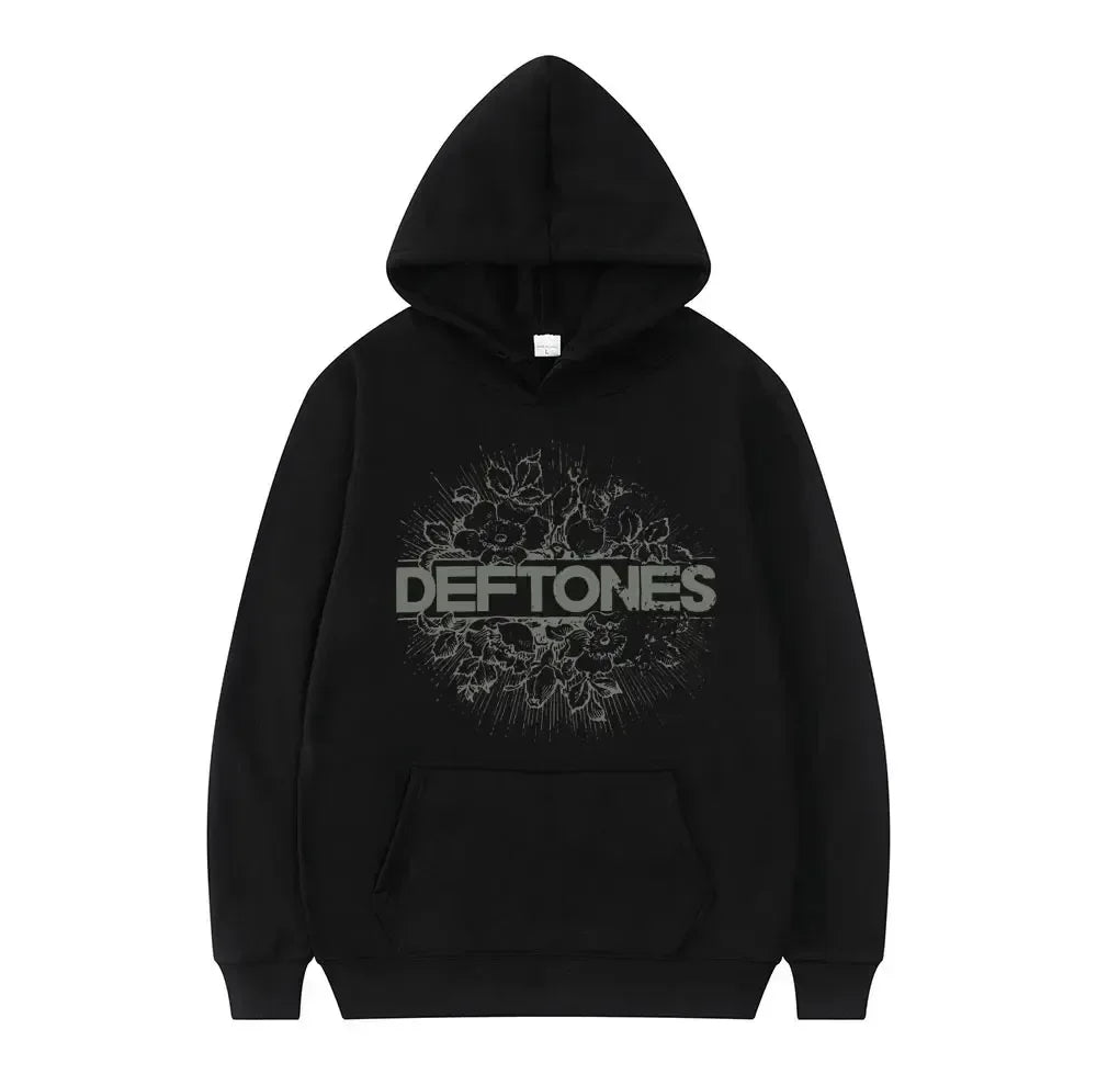 Oversized Unisex Hoodie - Retro Punk, Polyester, Street