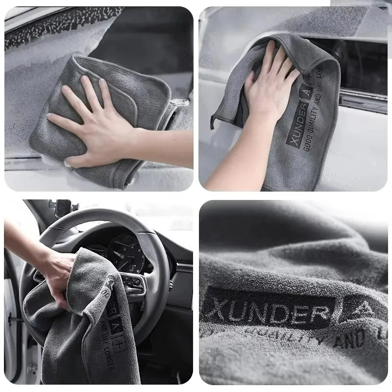 Microfiber Car Wash Towel Soft Detailing Cloth for Scratch-Free Drying Ultra Absorbent Fall 2025 Car Care