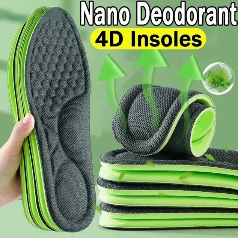 Memory Foam Orthopaedic Insoles 12 Pack Antibacterial Plantar Fascia Insole